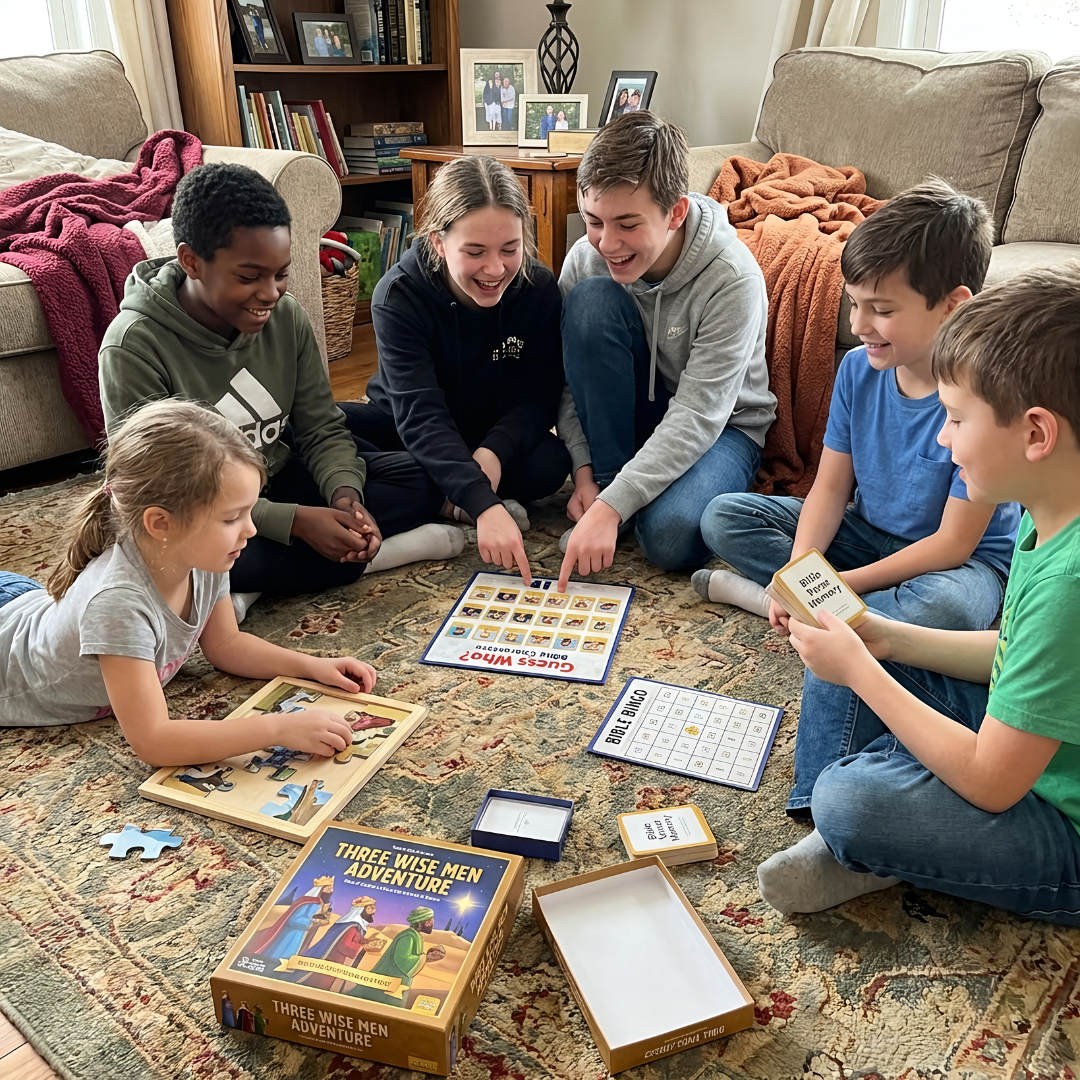 Fé Divertida: 11+ Juegos Bíblicos para Jugar, Aprender y Crecer en Fé
