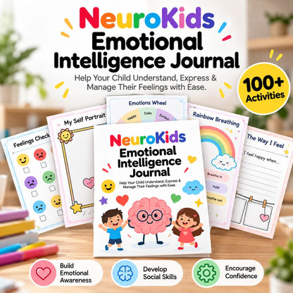 Diario de emociones para niños: ayuda a tu hijo a comprender, expresar y manejar sus sentimientos con facilidad